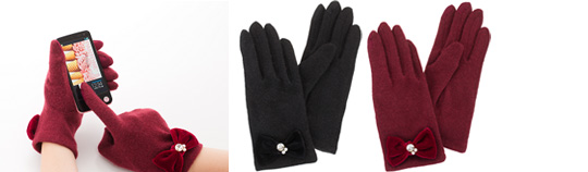 SoftBank SELECTION Smartphone Gloves <Lady's>
