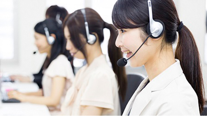 映像を使ったコミュニケーションでテレフォンオペレータの応対品質を向上させましょう