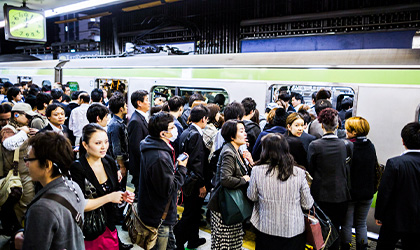 交通混雑緩和にテレワークを推奨