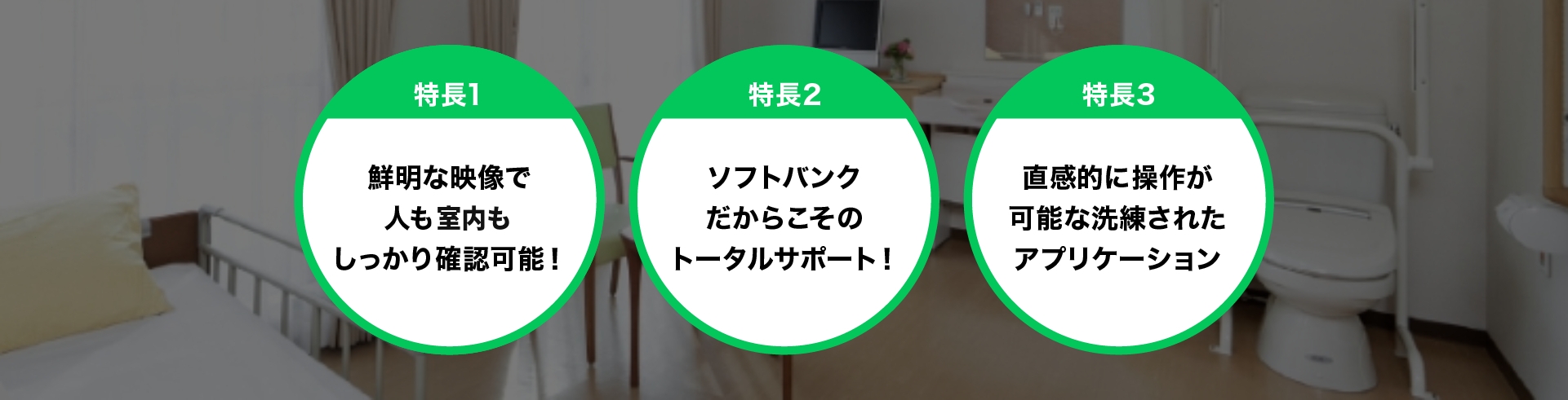 LINE WORKS Vision_選ばれる3つの特長