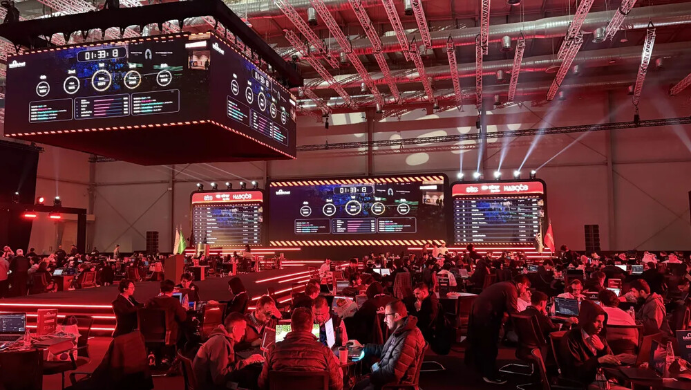 世界最大級CTF Finalの様子