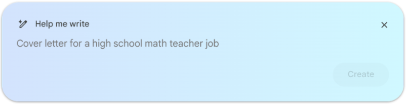 Duet AI for Google Workspace を試してみた（ドキュメント編）：ウィジェット
