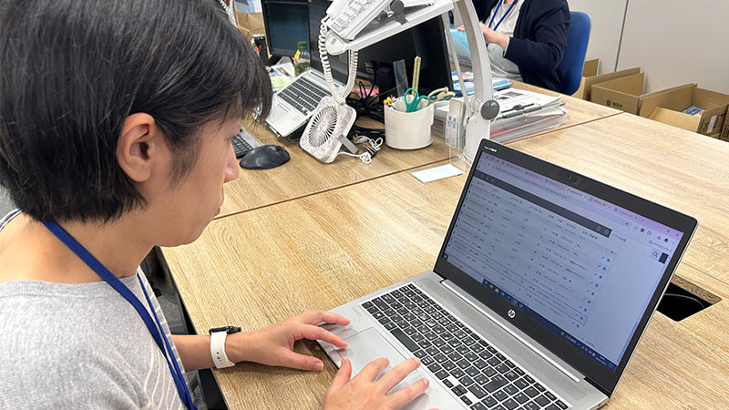 Smart at 自治体DXで相談者ごとの記録をワンクリックで表示