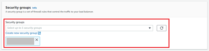 AWS ALB構築手順④Security groups の設定（ロードバランサー作成）
