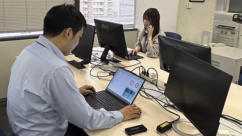 ConnecTalk導入により電話による座席の制約がなくなり、フリーアドレスが促進されている