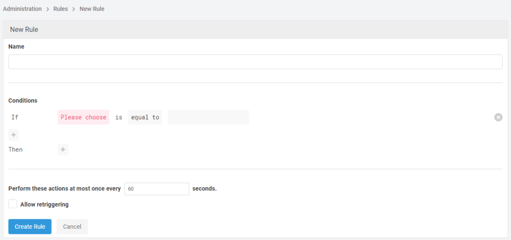 Datacakeの設定画面