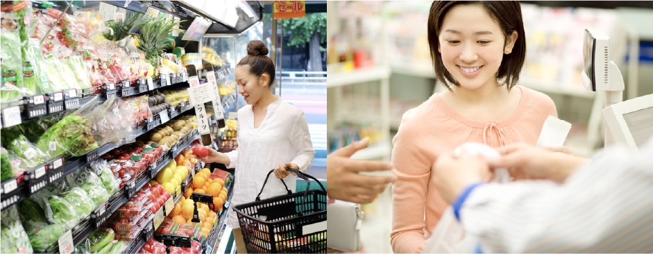 LINE WORKS Vision_スーパーマーケット