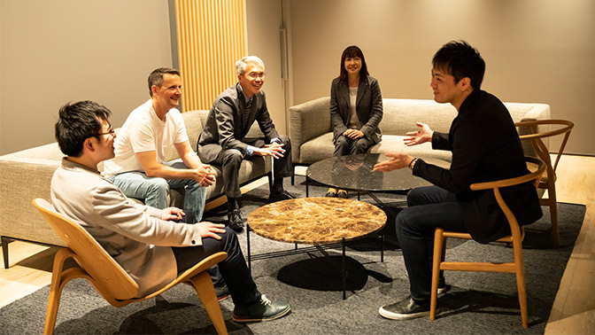 04 リラックスできる空間で、アイデアの創出 | Executive Briefing Center