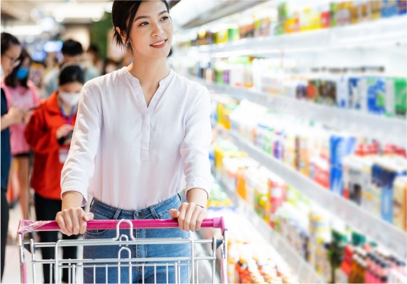 LINE WORKS Vision_スーパーマーケット