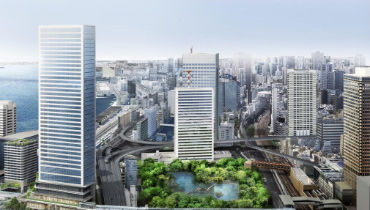 災害情報のリアルタイム提供　Smart City Takeshiba 