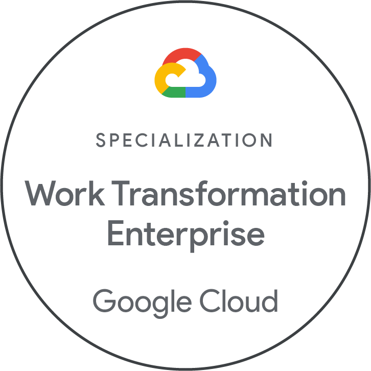 Google Cloud Partner Specialization「Work Transformation Enterprise」
