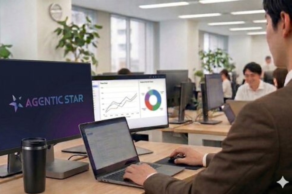 AI変革は構想から実装へ。自律型AIエージェントプラットフォーム「AGENTIC STAR」が実現する企業の競争力