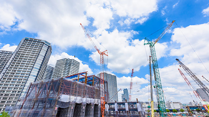 小型基地局エリア構築サービス「BizCell」 | 建設現場