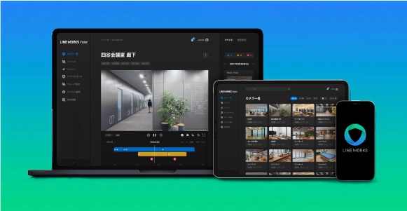 LINE WORKS Vision_直感的に操作が可能