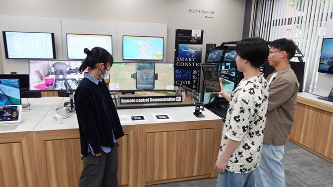 【情報工学科】「せとうち Tech LAB」展示リニューアルに協力、AR迷路を展示