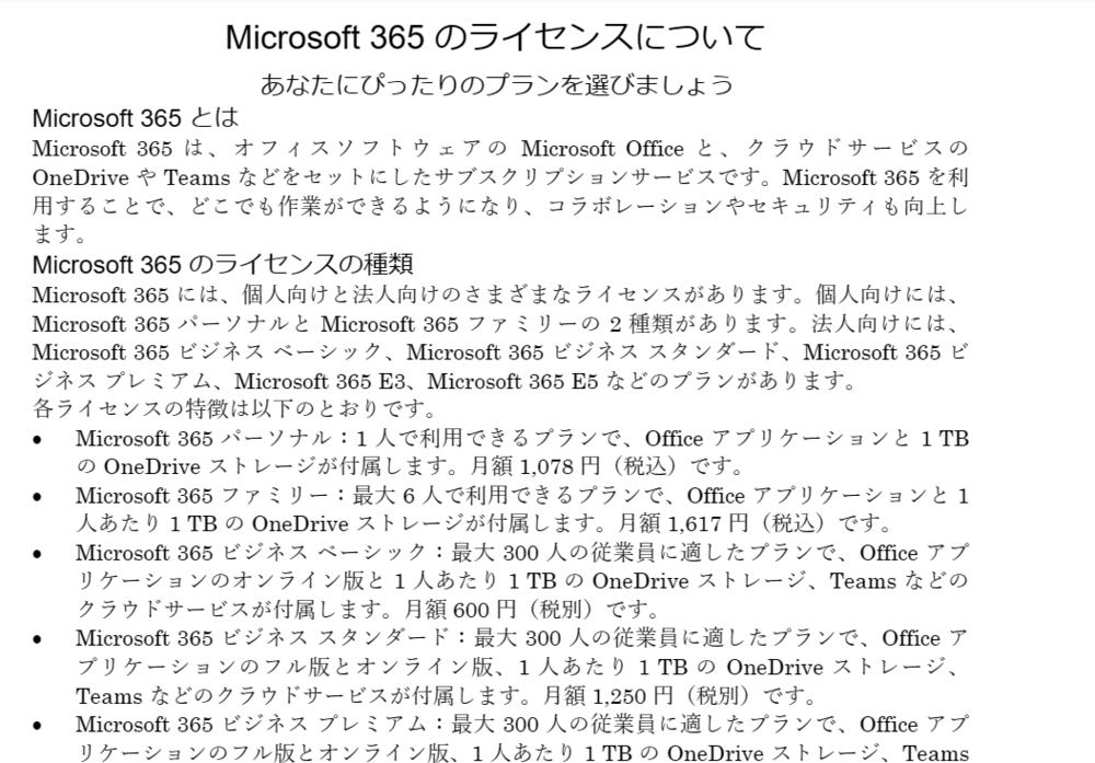 PowerPoint のMicrosoft Copilot_wordからスライド作成