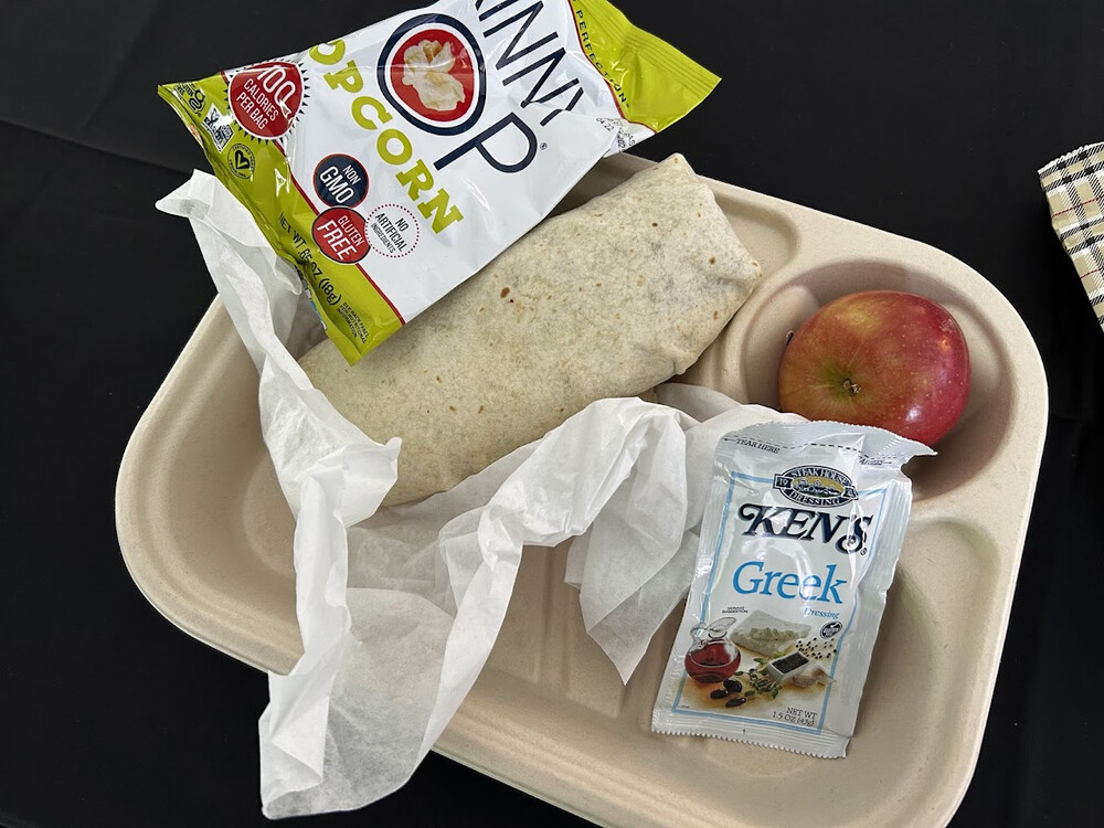 パーク内ではランチも食べられました。なんと、GTC参加者は無料！とても美味しかったです。