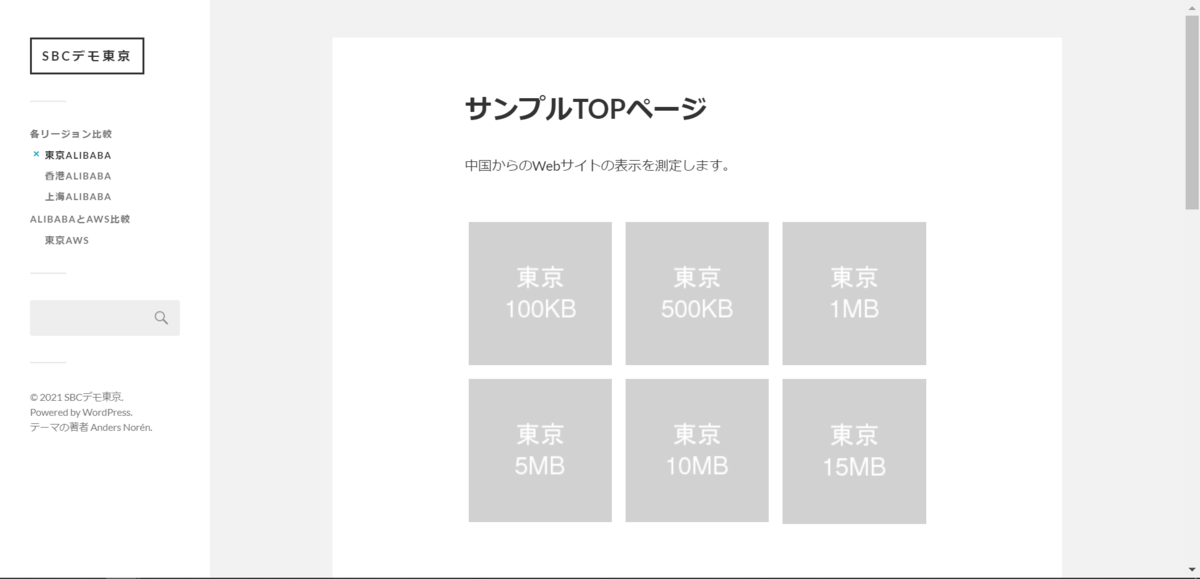 WAF経由でWebサイトにアクセスする