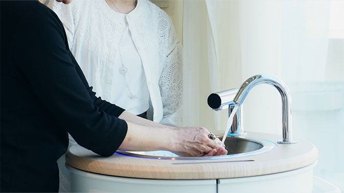 ポータブル手洗いスタンド WOSH | 法人向け | ソフトバンク