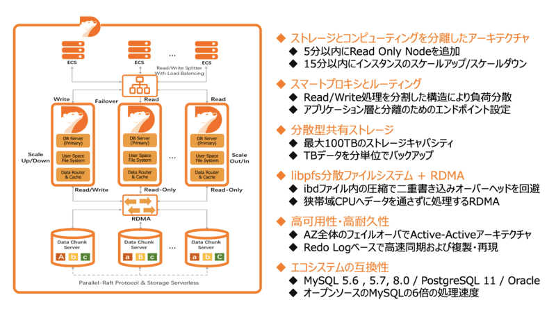 〈PolerDBアーキテクチャ〉