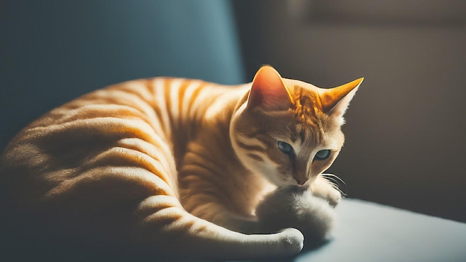 Help me visualize_Duet AI for Google Workspace で生成した猫の画像