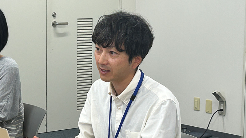 インタビューに答える池田氏