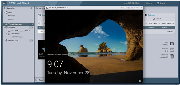 arc 仮想マシン起動