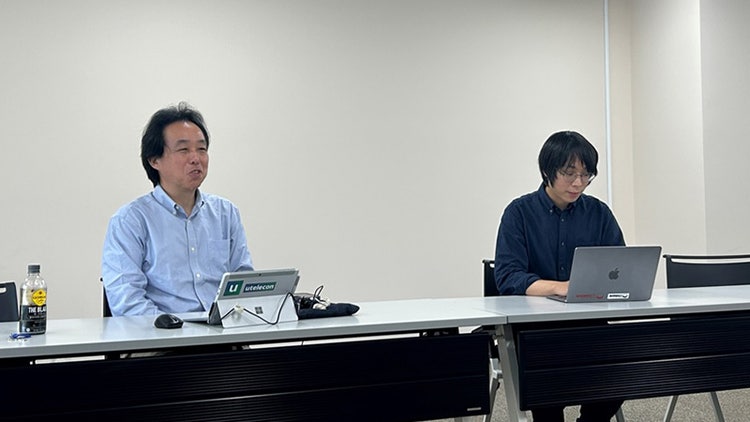 インタビュー風景