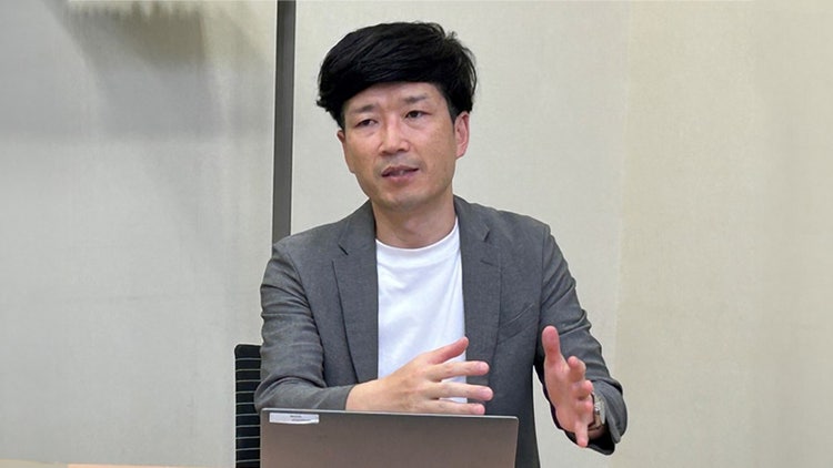 「Axross Recipe for Biz」の導入経緯について語る加藤氏