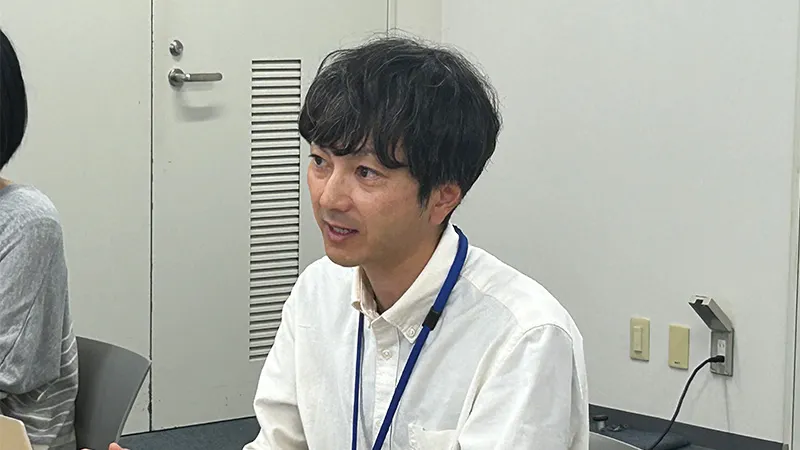 インタビューに答える池田氏