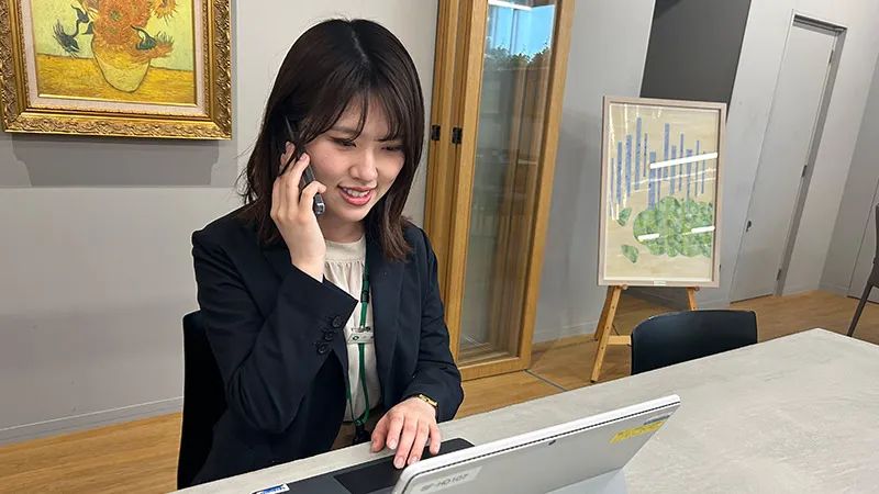 株式会社仙台銀行　インタビューの様子