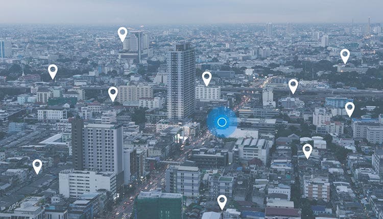 データと地図の接続