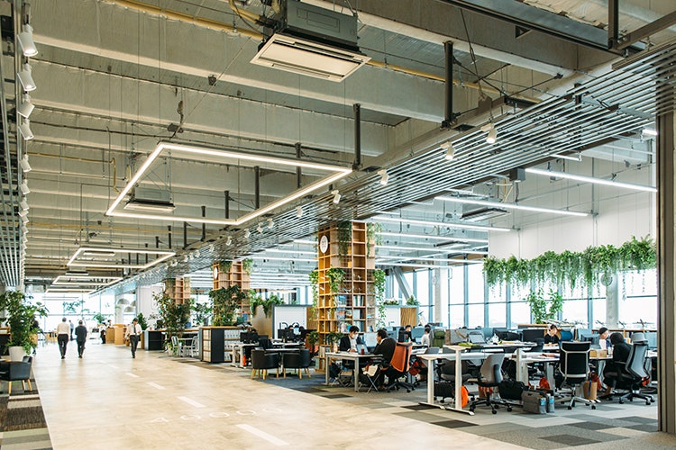 梓設計の新本社オフィス