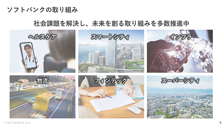ソフトバンクの取り組み