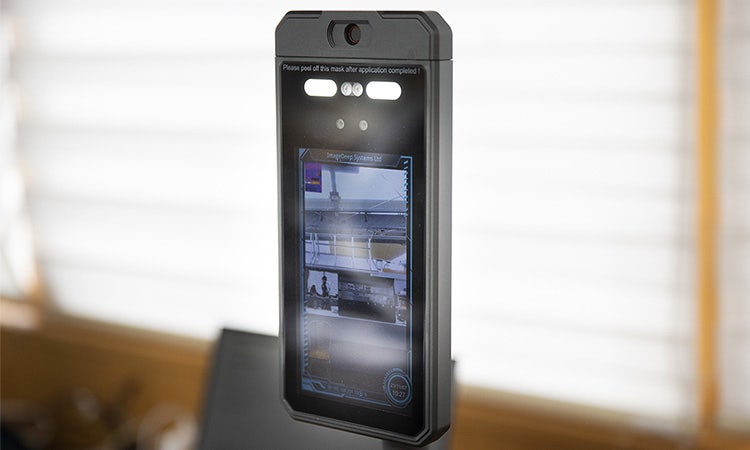 検温・顔認証カメラシステム