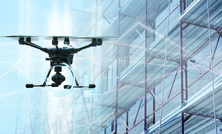 ドローン点検の強みが生かされる場所