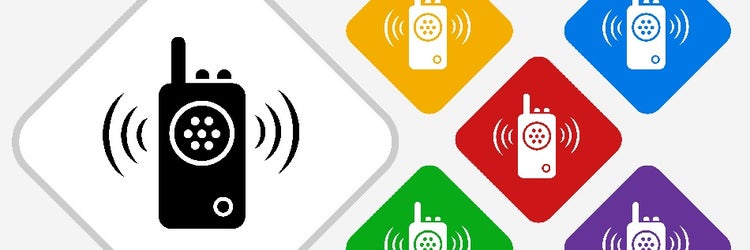 トランシーバーのイラスト