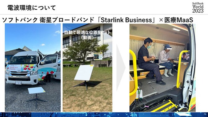 五島市医療MaaS StarlinkBusinessの取り組み