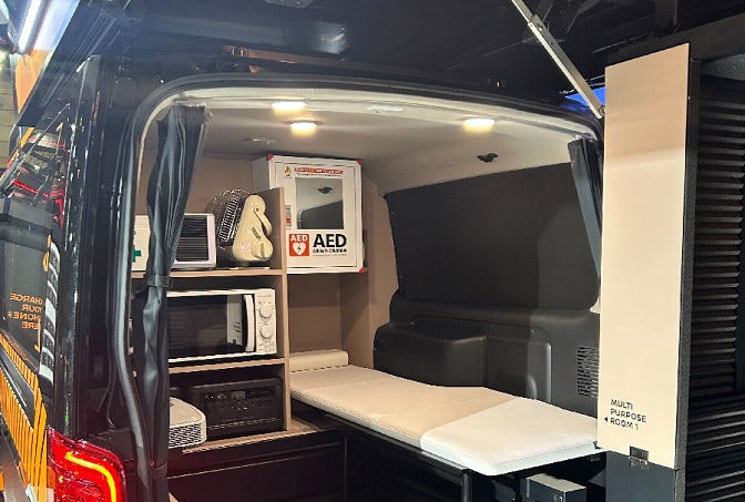 災害支援車両　Disaster Support Mobile-Hub