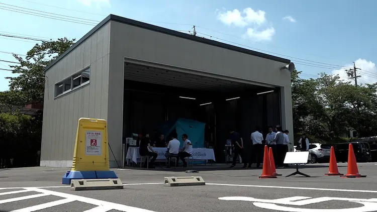 静岡県防災ソリューションデモ体験会の様子