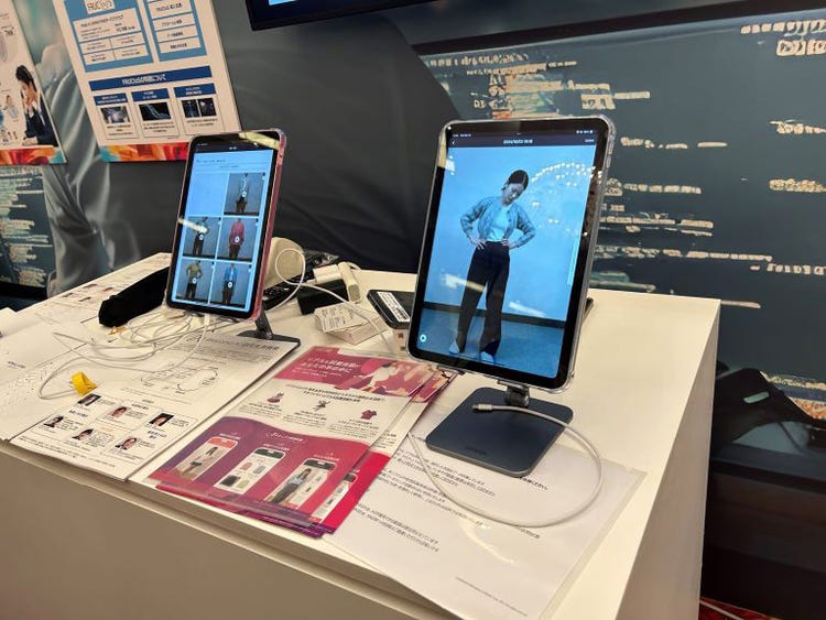 SBW2024,展示ブース,仮想試着