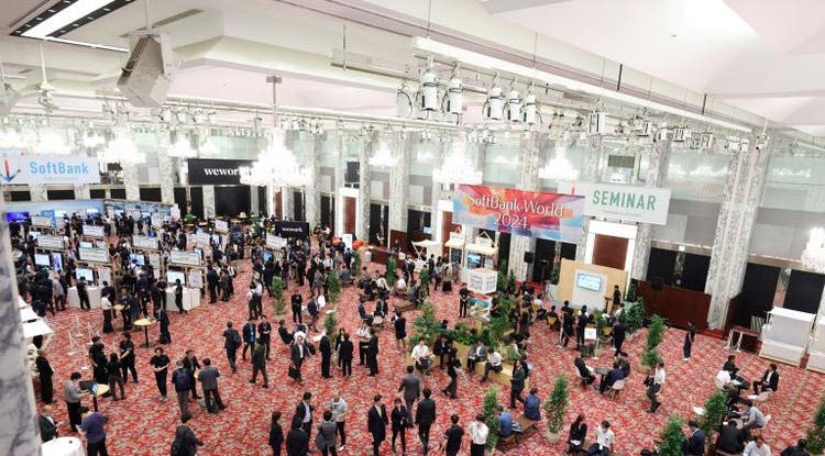 sbw2024,ソフトバンクワールド,展示会場,ソフトバンクソリューション展示