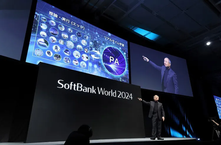 SoftBank World 2024　孫正義 講演の様子　AtoA