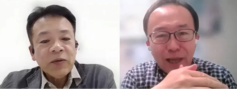 GIGAスクール,現状,オンライン対談の様子