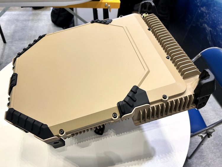 「Manpack」の模型（展示のみ）