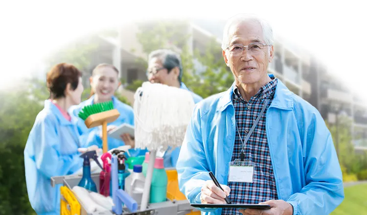 ユースケース①ビル、マンションなどの不動産管理　〜スマホで“見える報告”へ〜