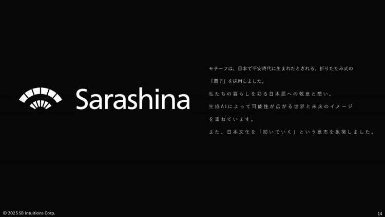 Sarashinaのロゴのモチーフ