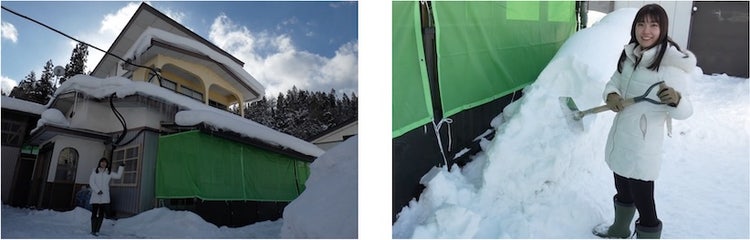 マイナス15度以下、積雪2m以上を記録した実証地での生活