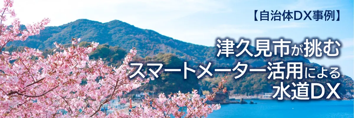 【自治体DX事例】 津久見市が挑むスマートメーター活用による水道DX
