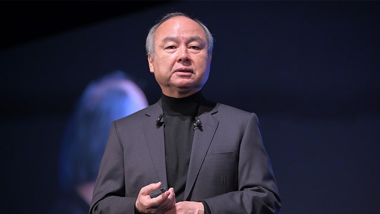 Softbank World 2026で講演する孫正義